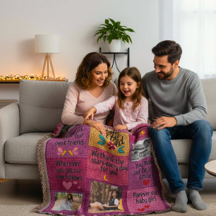 Custom Foto Blanket - Beste Tochter der Welt Decke