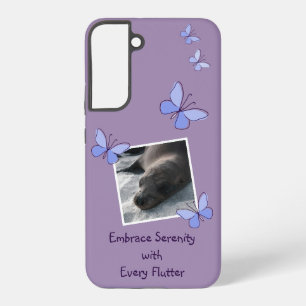 Custom Foto Butterfly Flutter Samsung Galaxy Hülle