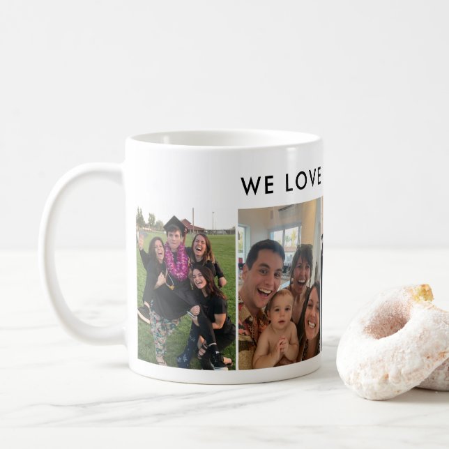 Custom Foto Coffee Tasse | Foto Tasse Geschenk (Mit Donut)