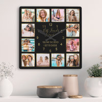 Custom Foto Collage Best Friends Forever Quote