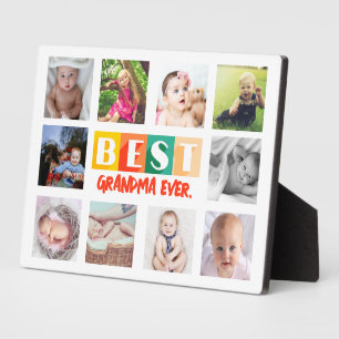 Custom Foto Collage Oma Geschenke Personalisiert Fotoplatte