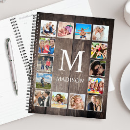 Custom Foto Collage Rustic Bauernfamilie Planer