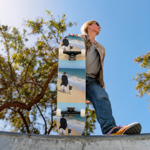 Custom Foto Collage Skateboard Ihre Fotos Geschenk