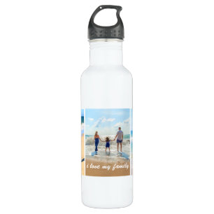 Custom Foto Collage Wasser Flasche Ihr Familienges Edelstahlflasche