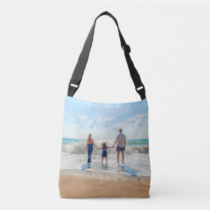 Custom Foto Crossbody Bag Geschenk mit Ihren Fotos Tragetaschen Mit Langen Trägern