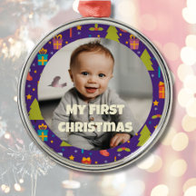 Custom Foto Erste Weihnachtsgeschenke für Tochter