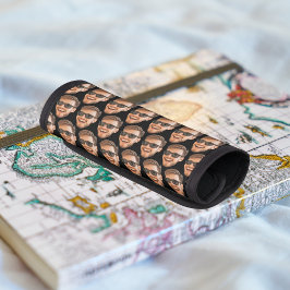 Custom Foto Face Funny Gepräckgriffwickel