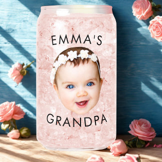 Custom Foto Face Mama Oma Opa Geburtstag Dosenglas
