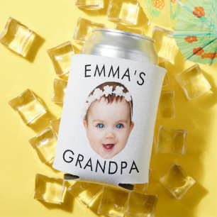 Custom Foto Face Mama Oma Opa Geburtstag Dosenkühler
