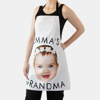 Custom Foto Face Mama Oma Opa Geburtstag Schürze