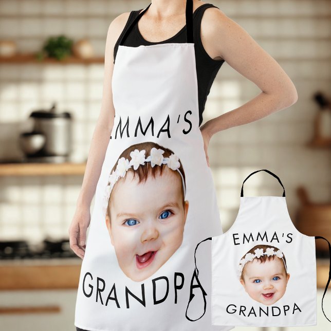 Custom Foto Face Mama Oma Opa Geburtstag Schürze (Von Creator hochgeladen)