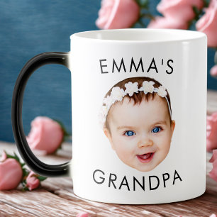 Custom Foto Face Tasse Mama Oma Opa Geburtstag