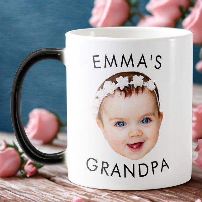 Custom Foto Face Tasse Mama Oma Opa Geburtstag (Von Creator hochgeladen)