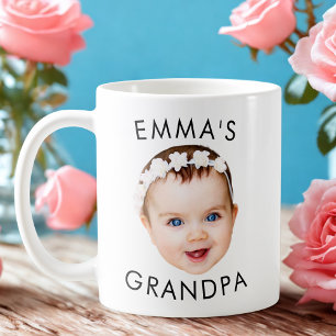 Custom Foto Face Tasse Mama Oma Opa Geburtstag