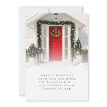 Custom Foto Frohe Weihnachten Neue Zuhause