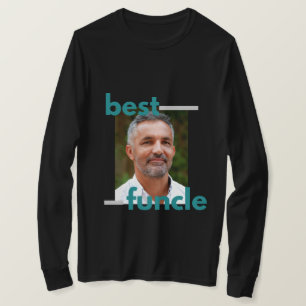 Custom Foto FUNCLE lustiger bester Onkel T-Shirt