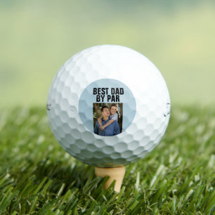 CUSTOM FOTO GOLF BALLS BEST VATER PAR GOLFBALL