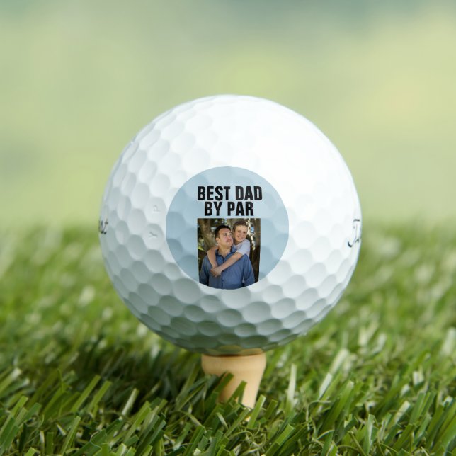 CUSTOM FOTO GOLF BALLS BEST VATER PAR GOLFBALL (Insitu T-Shirt)