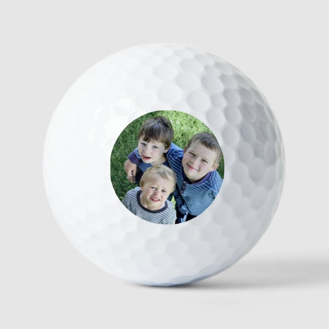 Custom Foto Golf Balls Golfball (Vorderseite)