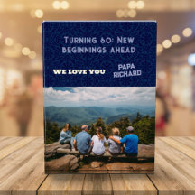 Custom Foto Happy 60. Geburtstag Geschenke für Män