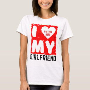 CUSTOM FOTO I LIEBE MEINE FREUNDLICHEN BEZIEHUNGEN T-Shirt