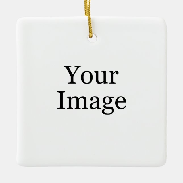 Custom Foto Keramik Keramikornament (Vorderseite)