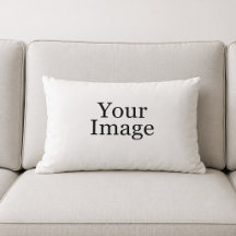 Custom Foto Lumbar Pillow