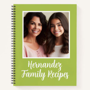 Custom Foto Mexic Family Rezeptbuch Notizbuch