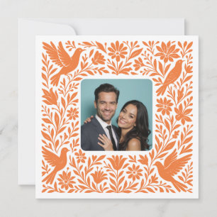 Custom Foto Mexican Otomí Tenango Save the Date I Einladung