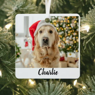 Custom Foto Moderne Weihnachten Weihnachten Weihna Ornament Aus Metall