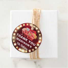 Custom Foto Movie Night Cinema Geburtstag Geschenkanhänger