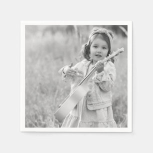 Custom Foto Napkins Serviette