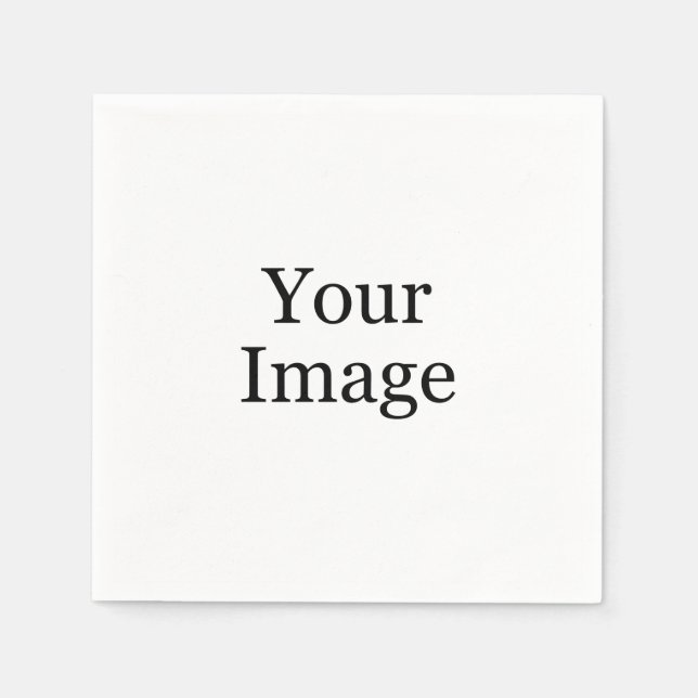 Custom Foto Napkins Serviette (Vorderseite)