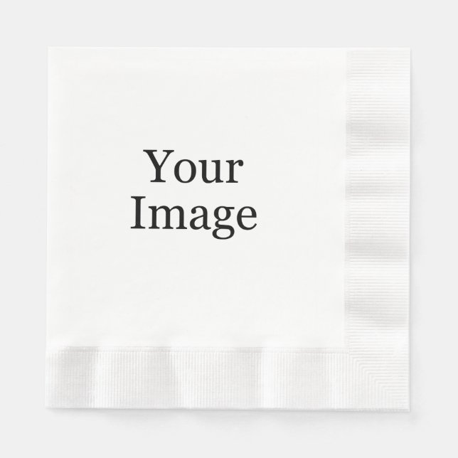 Custom Foto Napkins Serviette (Vorderseite)
