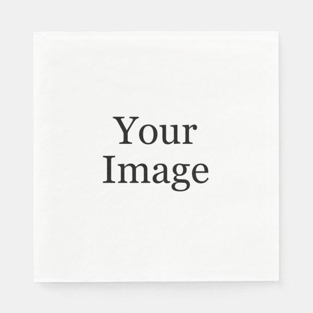 Custom Foto Napkins Serviette (Vorderseite)