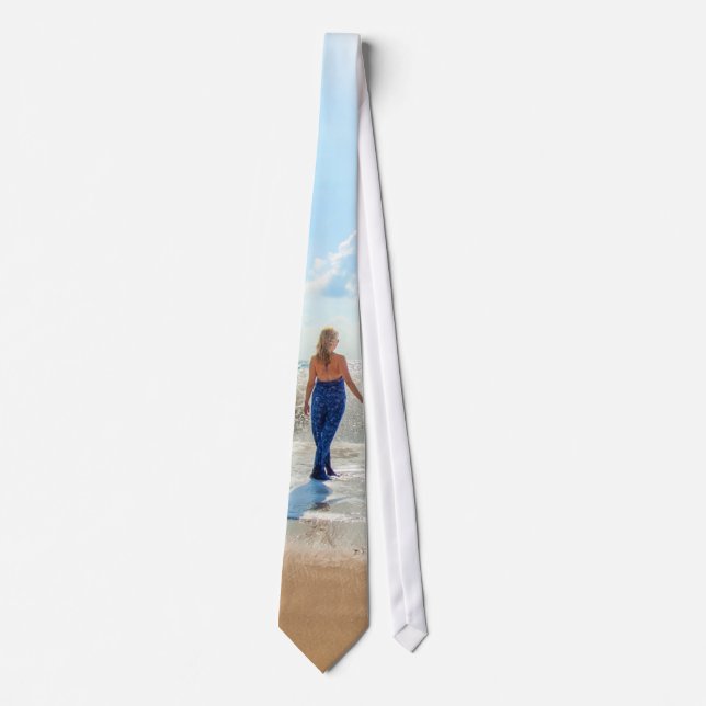 Custom Foto Neck Tie - Ihr Sommerdesign Krawatte (Vorderseite)