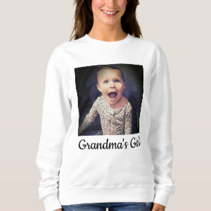 Custom Foto Oma's Girl Sweatshirt