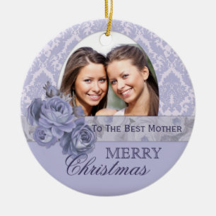 Custom Foto Ornament Weihnachtsgeschenk für Mutter