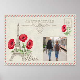 Custom Foto Paris Frankreich Poster