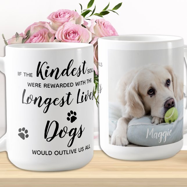 Custom Foto Pet Loss Gift Pet Memorial Coffee Mug Kaffeetasse (Von Creator hochgeladen)
