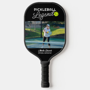 Custom Foto Pickleball Legende Personalisiert Schläger