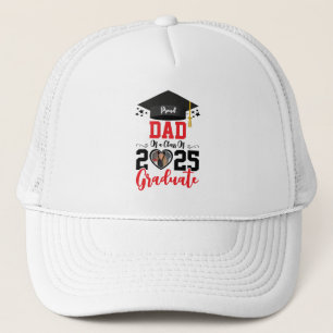 Custom Foto Proud Graduate Family 2025 Geschenke Truckerkappe