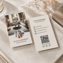 Custom Foto QR Code Social Media Beruflich
