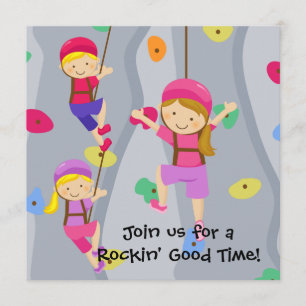 Custom Foto Rock Wall Geburtstag Einladung