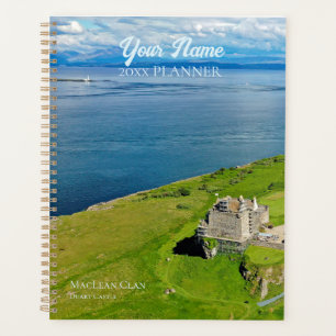 Custom Foto Scottish MacLean Clan Weekly Planner Planer