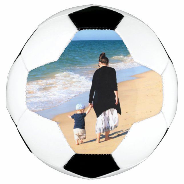 Custom Foto Soccer Ball Ihre Lieblings-Fotos Gesch (Vorderseite)