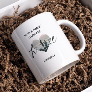 Custom Foto Tasse Keepake Geschenk für Hochzeit
