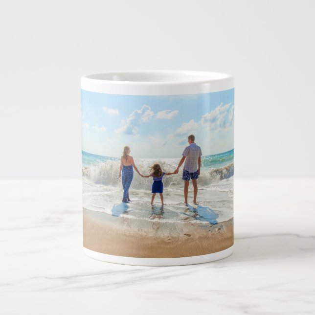 Custom Foto Tassen - Ihr Sommerdesign - Familie (Vorderseite)