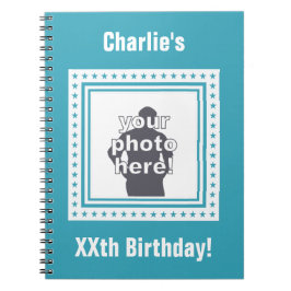 CUSTOM FOTO-, TEXT- und FARBNotebook Notizblock