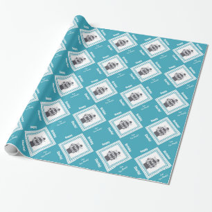 CUSTOM FOTO-, TEXT- und FARBverpackungspapier Geschenkpapier